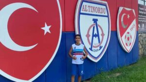 FUTBOLCUMUZ ALTAN UZUN ALTINORDU ELİT U12 KAMPINA DAVET EDİLDİ