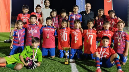 U12 TAKIMIMIZ ZAFER KUPASINDA 1.OLDU